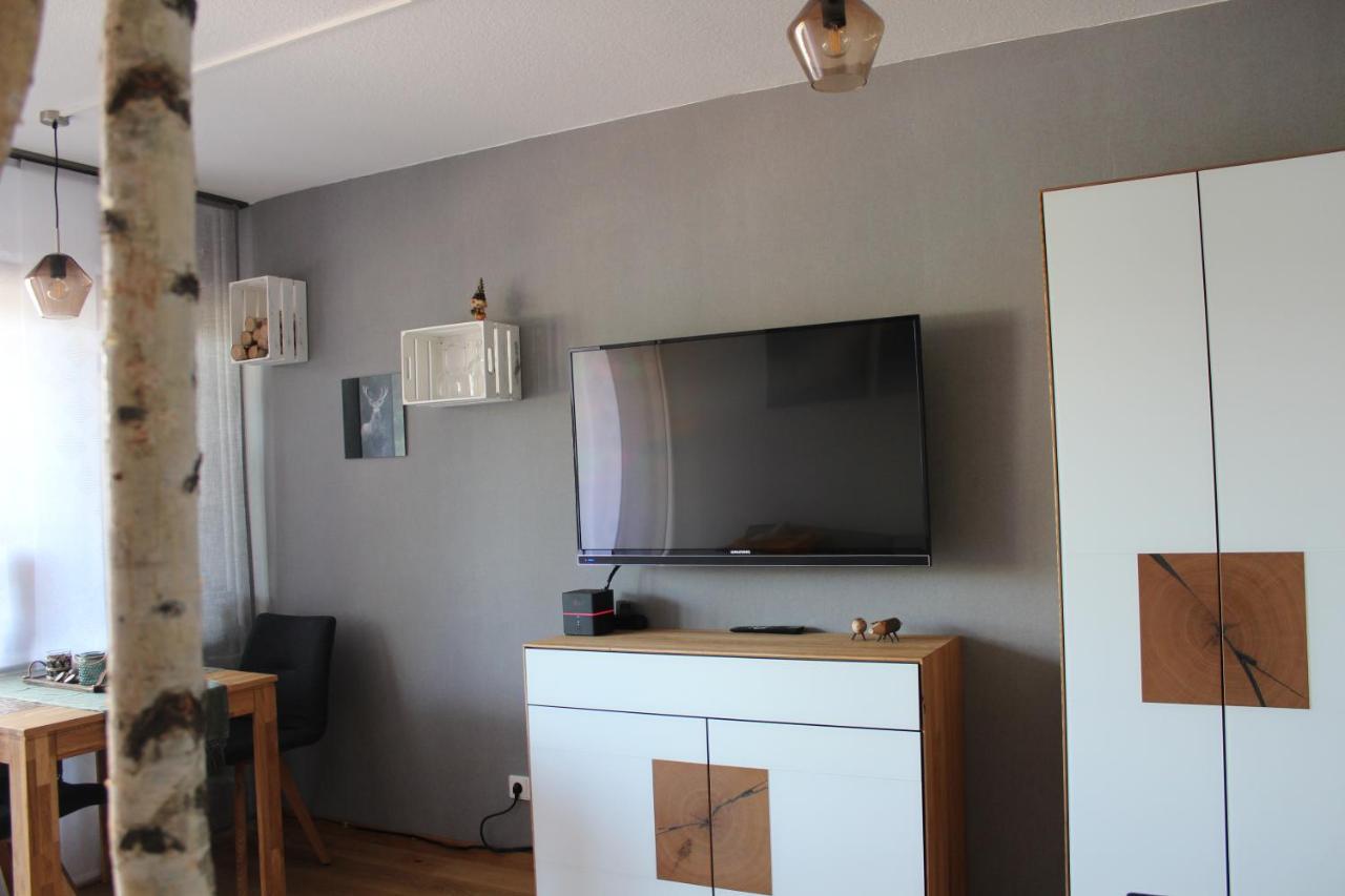 1-Zimmer-Apartment Mit Grossem Balkon Schönwalde Exteriör bild
