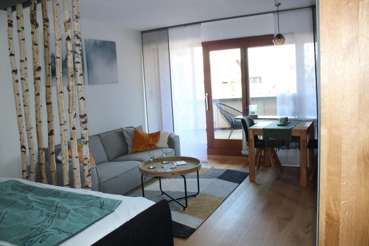 1-Zimmer-Apartment Mit Grossem Balkon Schönwalde Exteriör bild