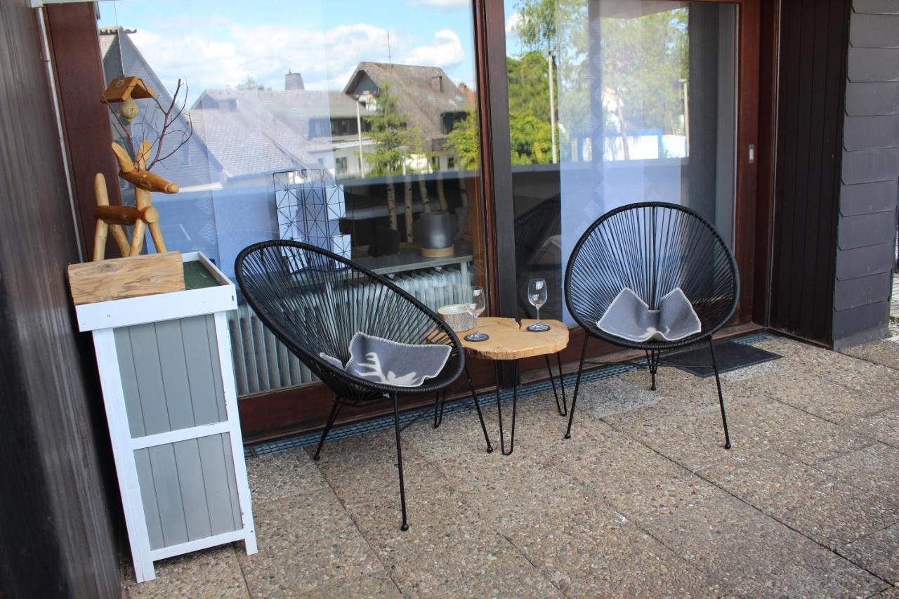 1-Zimmer-Apartment Mit Grossem Balkon Schönwalde Exteriör bild